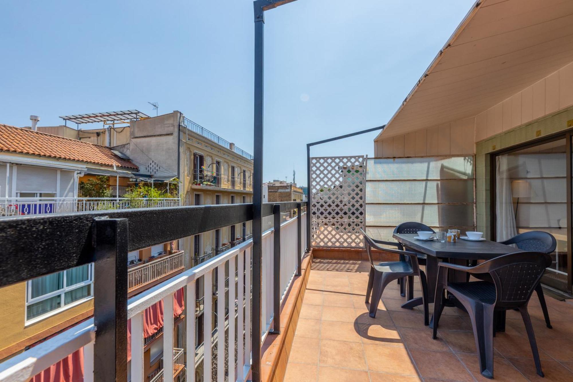Aparteasy - Atic Sants Barcelona Exterior foto